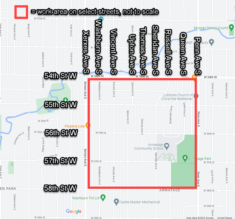 Minneapolis Armatage Neighborhood 2023